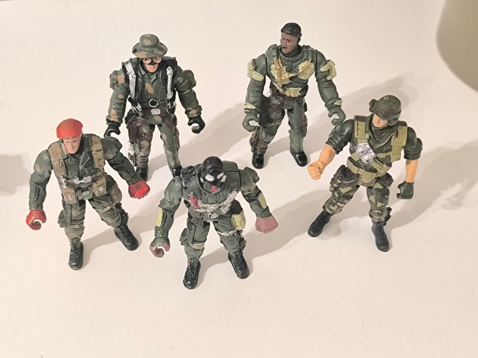 Vintage Chap Mei Soldier Force actiefiguren, Ophalen, Zo goed als nieuw