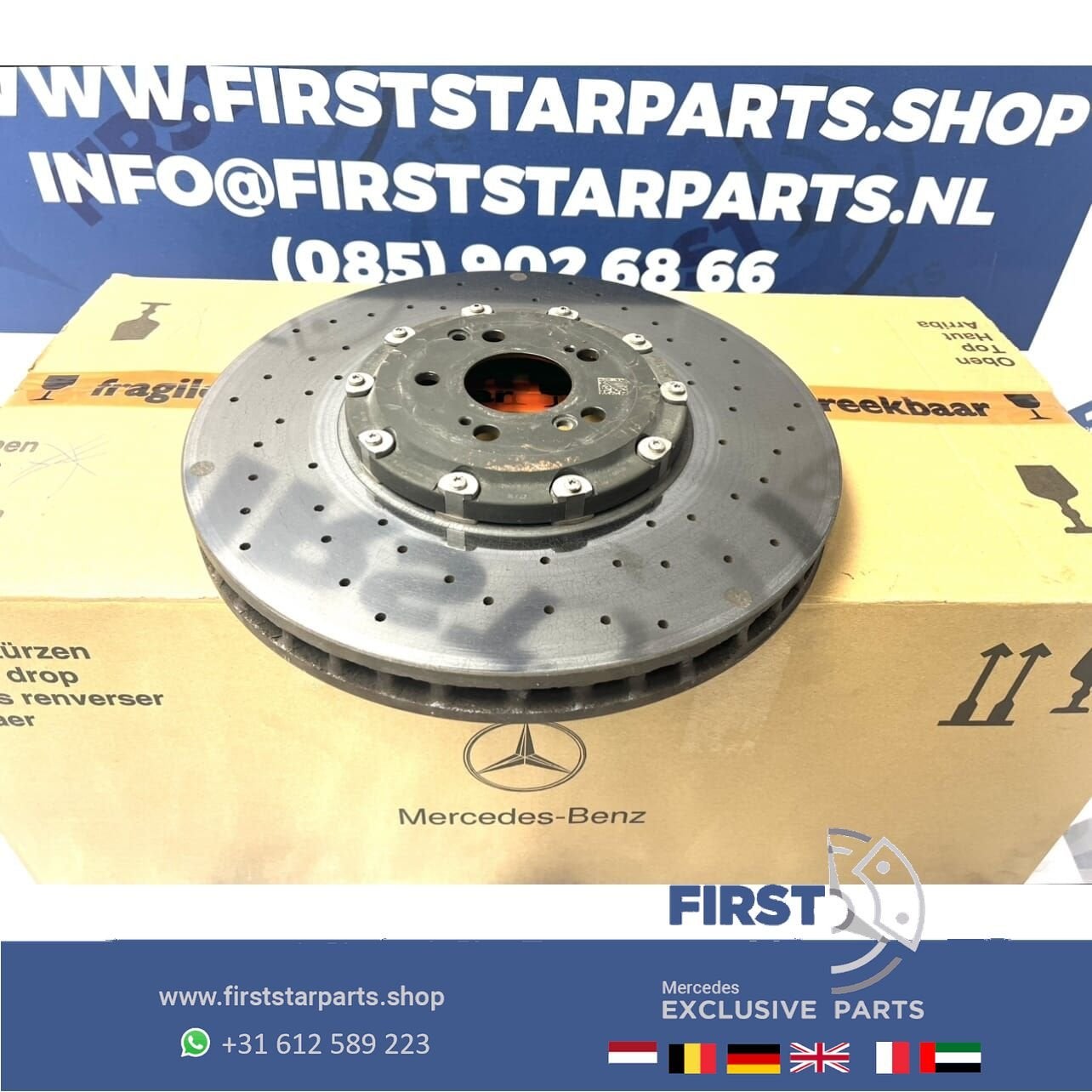 CARBON KERAMISCHE REM SCHIJF A2314211512 CARBON REMSCHIJF KE, Utilisé, -, -, Enlèvement ou Envoi