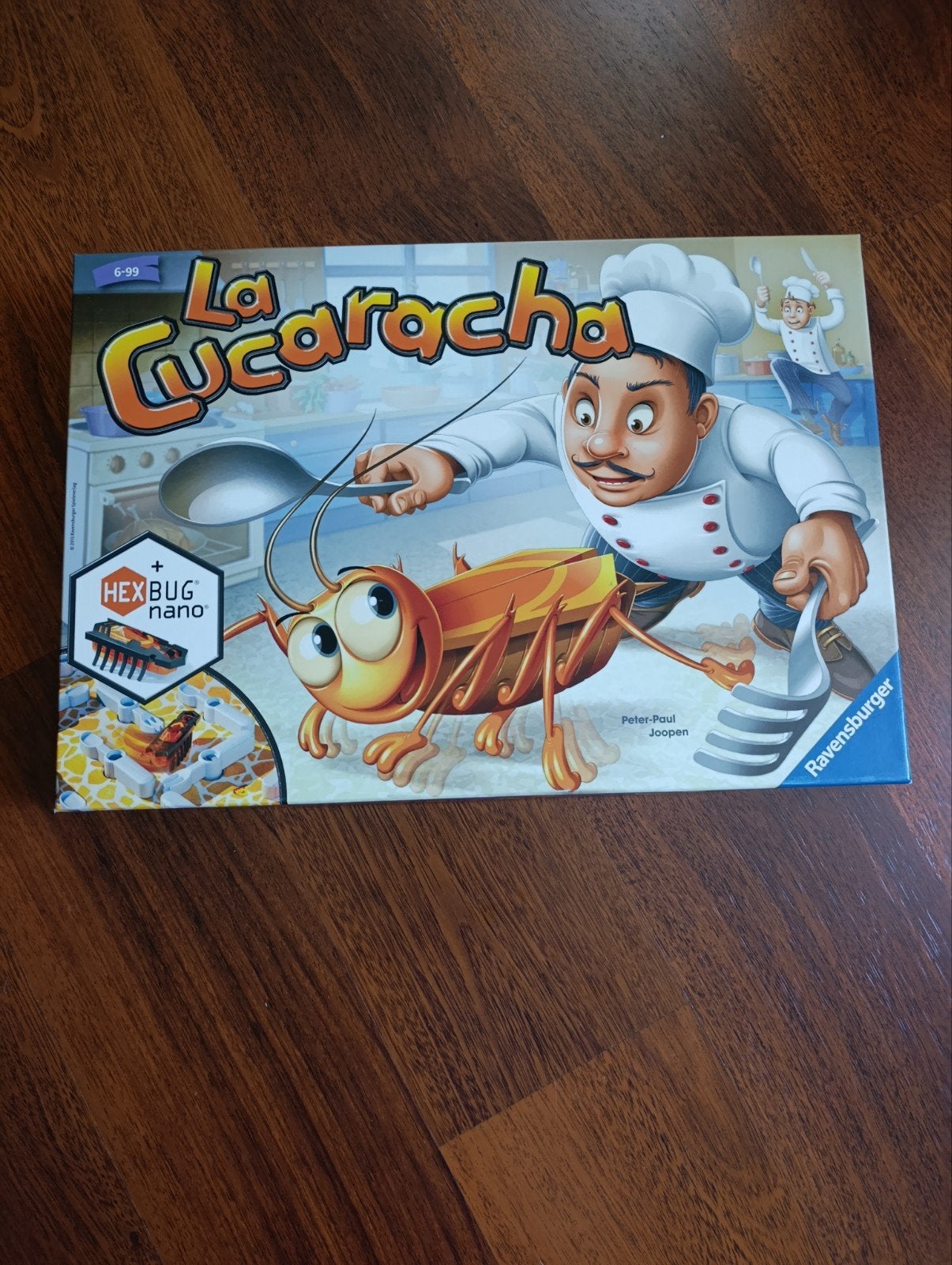 La Cucaracha, Trois ou quatre joueurs, Enlèvement ou Envoi, Comme neuf