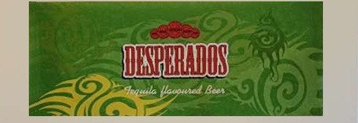 Desperados reclame paneel 200x80, Ophalen of Verzenden, Zo goed als nieuw, Reclamebord