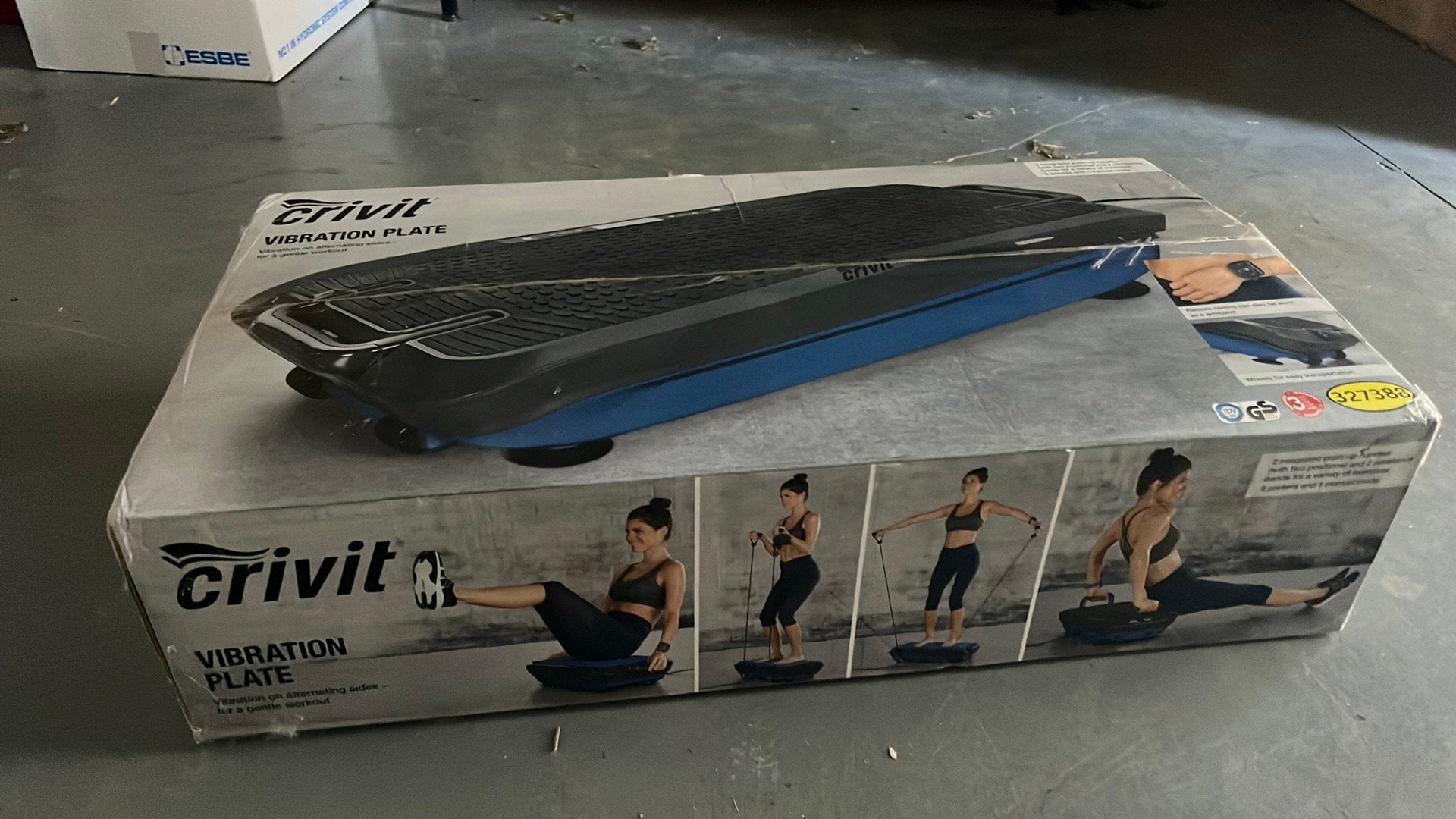 Splinternieuwe trilplaat, Sport en Fitness, Fitnessapparatuur, Ophalen, Zo goed als nieuw, Trilplaat