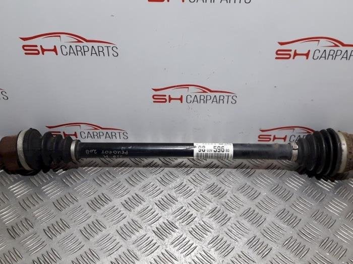 Arbre de transmission avant droit d'un Peugeot 208, -, 3 mois de garantie, Utilisé, -