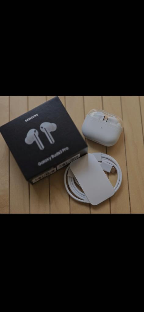 ️⚡️neuf samsung galaxy buds 3 pro blanc jamai servi️⚡️, Neuf, Détection de port, Enlèvement, Blanc