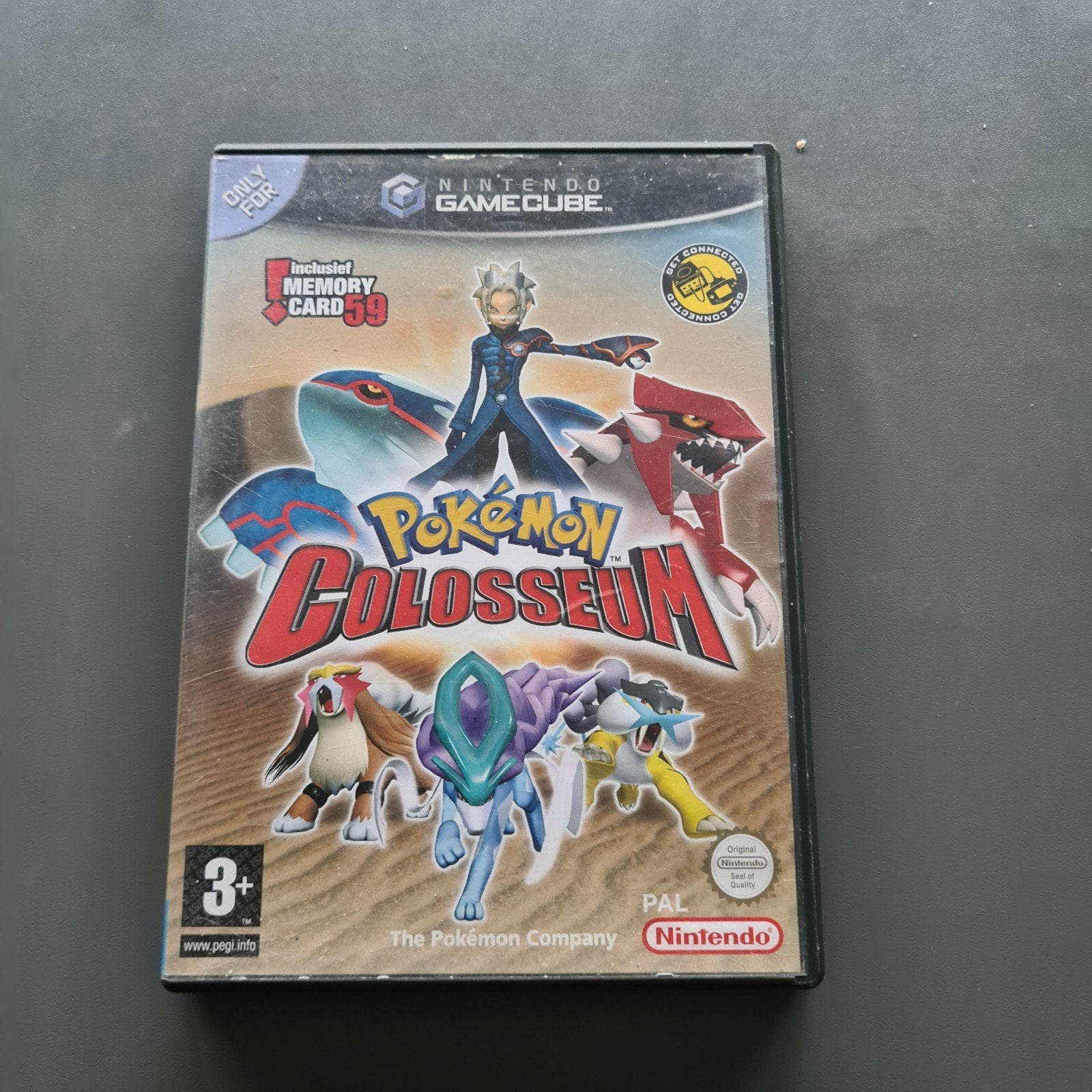Nintendo Gamecube Pokemon Colosseum, Avontuur en Actie, 1 speler, Ophalen of Verzenden, Zo goed als nieuw