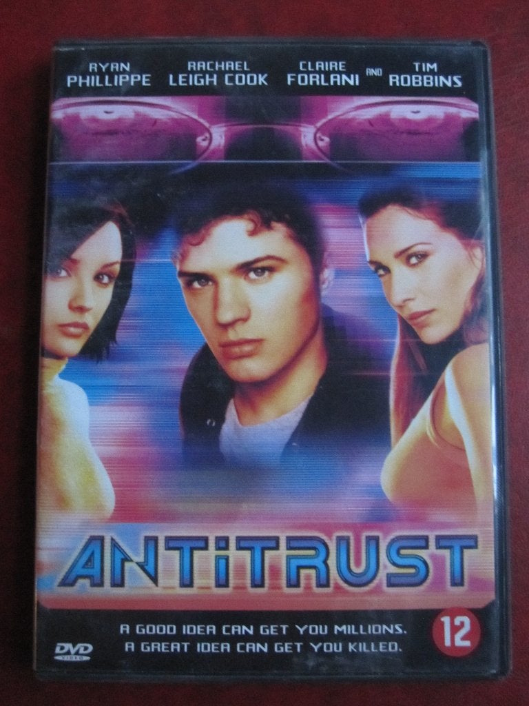 Antitrust (2000), CD & DVD, DVD | Action, Comme neuf, Thriller d'action, À partir de 12 ans, Enlèvement ou Envoi