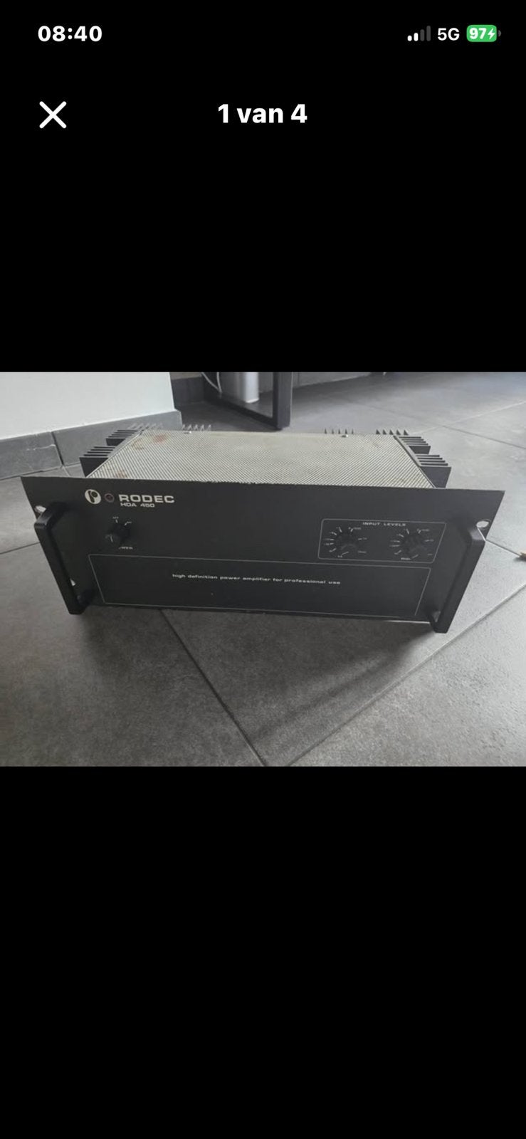 Rodec HDA450, Autres marques, Enlèvement ou Envoi, Comme neuf, 120 watts ou plus