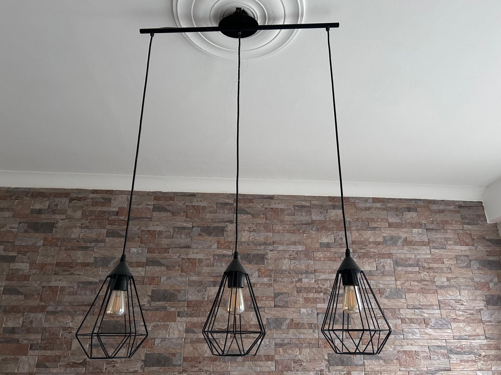 Hang lampen te koop inclusive lampen, Ophalen, Zo goed als nieuw