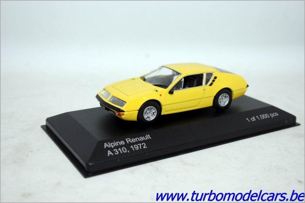 Renault Alpine A310 1972 1/43 WhiteBox, Enlèvement ou Envoi, Neuf, Voiture, Autres marques