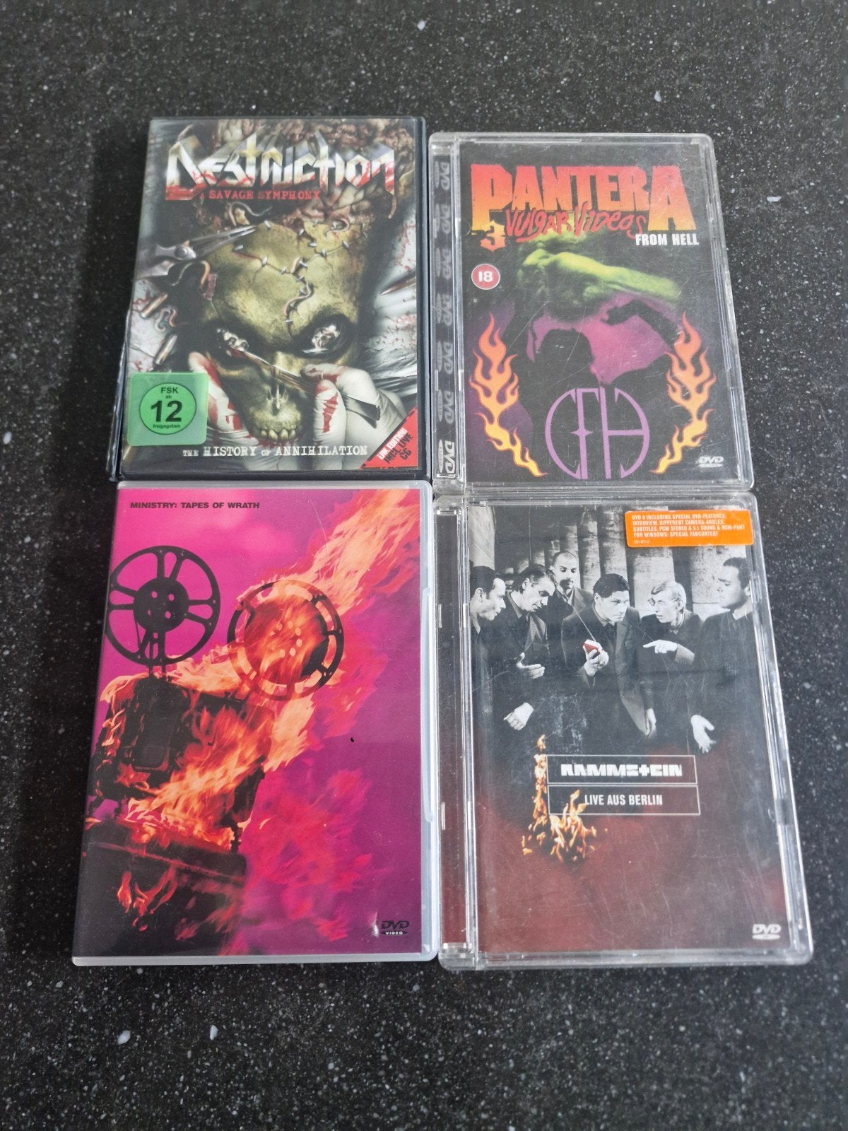 Hardrock en metal dvd, Ophalen of Verzenden, Gebruikt, Concert