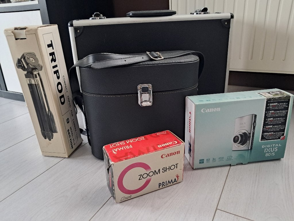 Fotocamera's en allerlei benodigdheden door de jaren heen, Ophalen, 1980 tot heden, Fototoestel