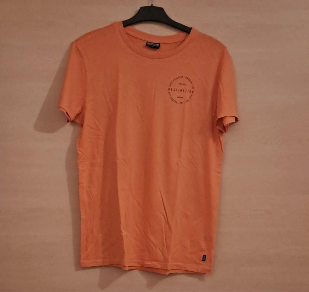 ◇ T-shirt ( Maat L), Ophalen of Verzenden, Zo goed als nieuw, Maat 52/54 (L), Oranje
