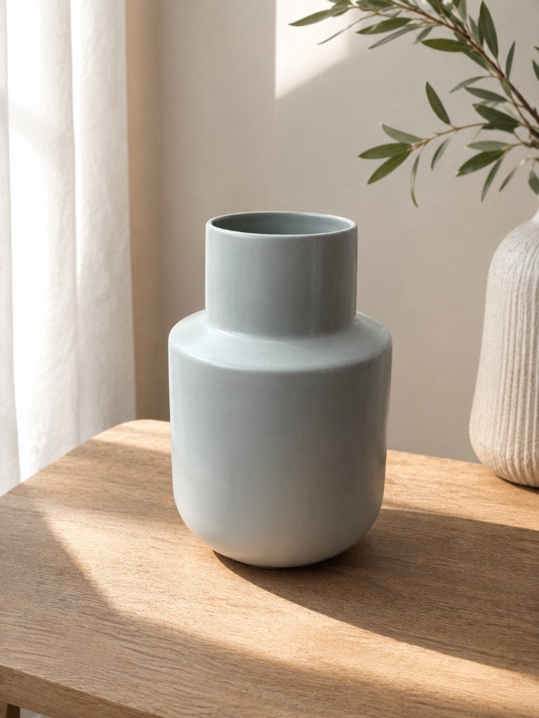 Vaas- Ikea, Huis en Inrichting, Woonaccessoires | Vazen, Zo goed als nieuw, Overige kleuren, Ophalen of Verzenden