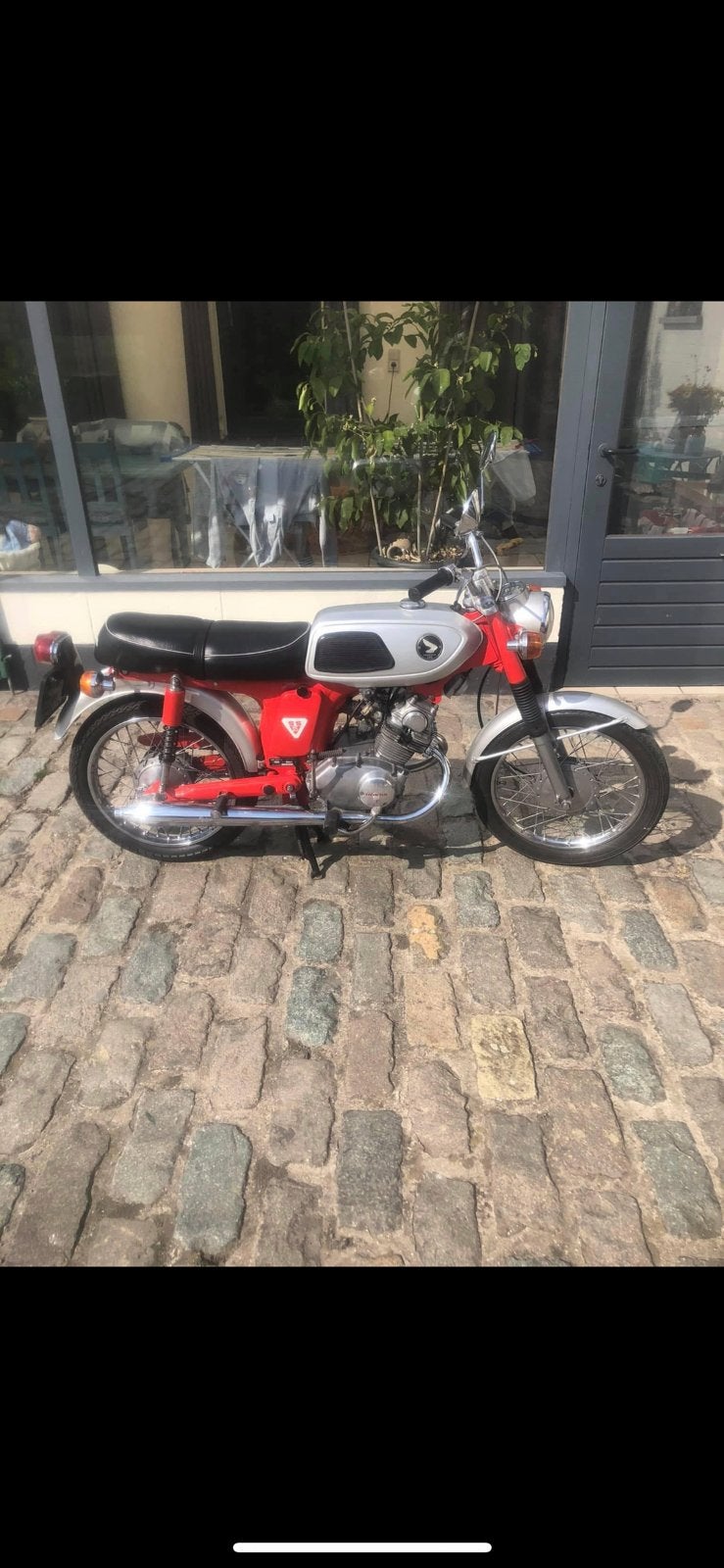 Honda ss 125 cc en mobylette, Ophalen