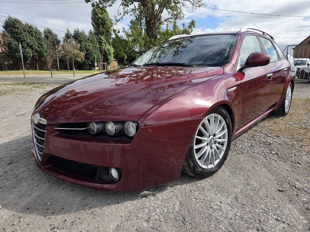Alfa 159 break 1.9jtd 115cv 85kw Cuir Airco Cruise Jante Alu, Voorwielaandrijving, Beige, 4 cilinders, Leder