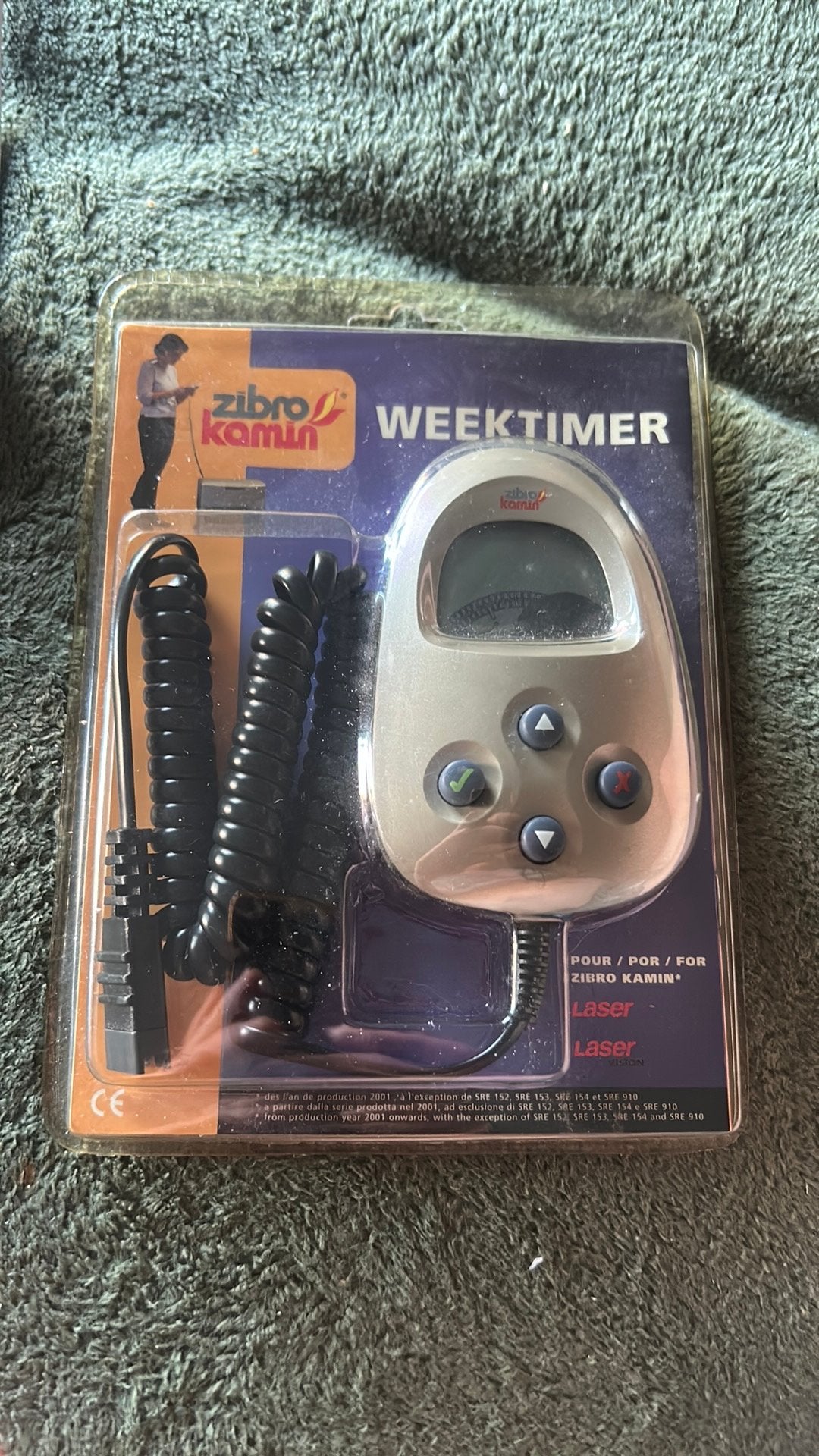 Zibro kamin weektimer, Enlèvement
