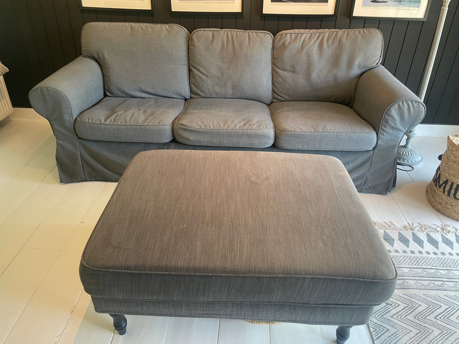 Siège et pouf, Enlèvement, Utilisé