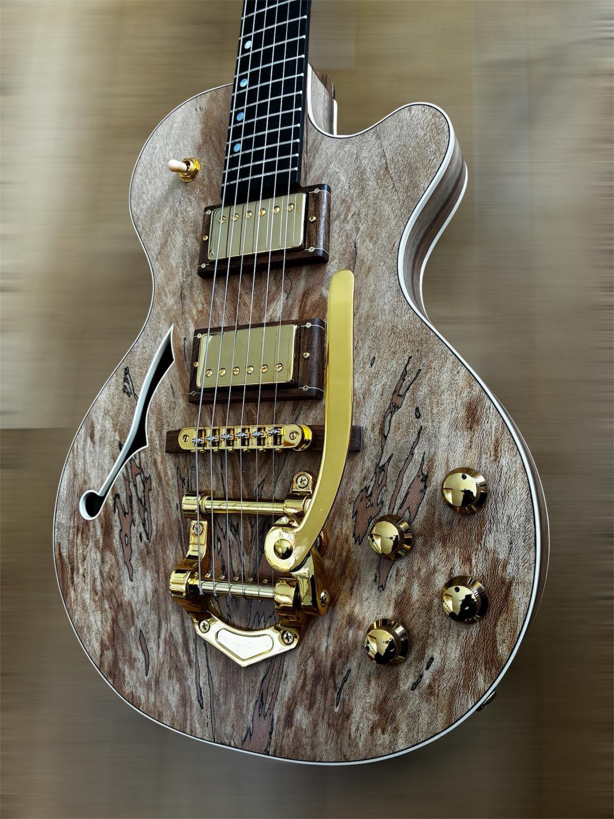 Guitare électrique hollow body, Musique & Instruments, Instruments à corde | Guitares | Électriques, Comme neuf, Hollow body, Enlèvement ou Envoi