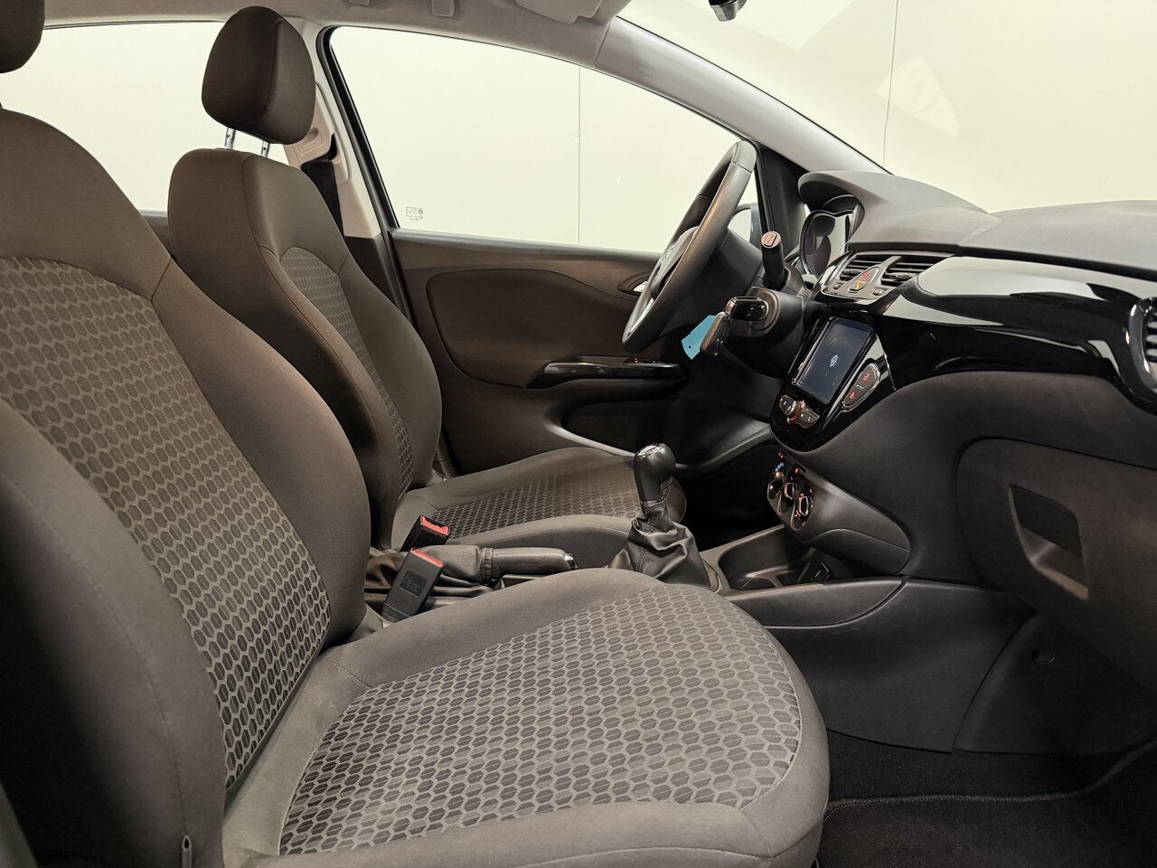 Opel Corsa 1.2 Benzine Man. - Airco - Apple CarPlay - Topst, Autos, 0 kg, Argent ou Gris, Achat, 69 ch