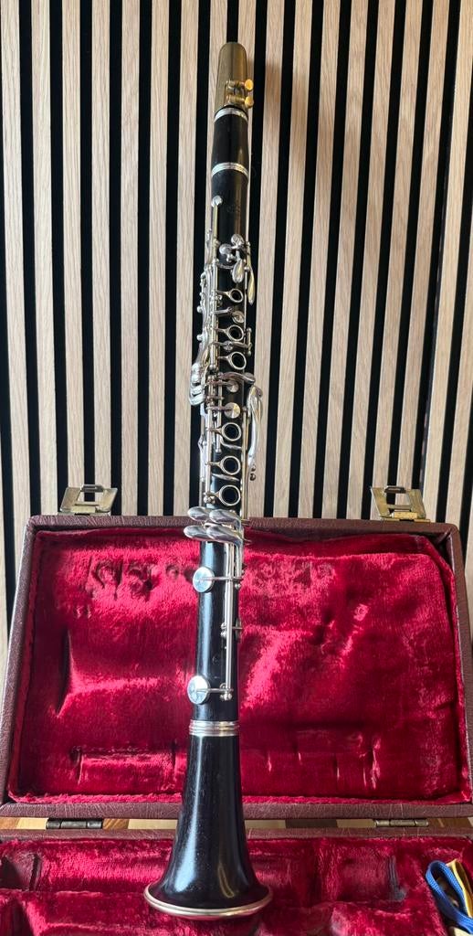 Buffet Crampon Bb – Full Boehm / uitgebreid mechaniek 1970, Muziek en Instrumenten, Bes-klarinet, Gebruikt, Ophalen of Verzenden