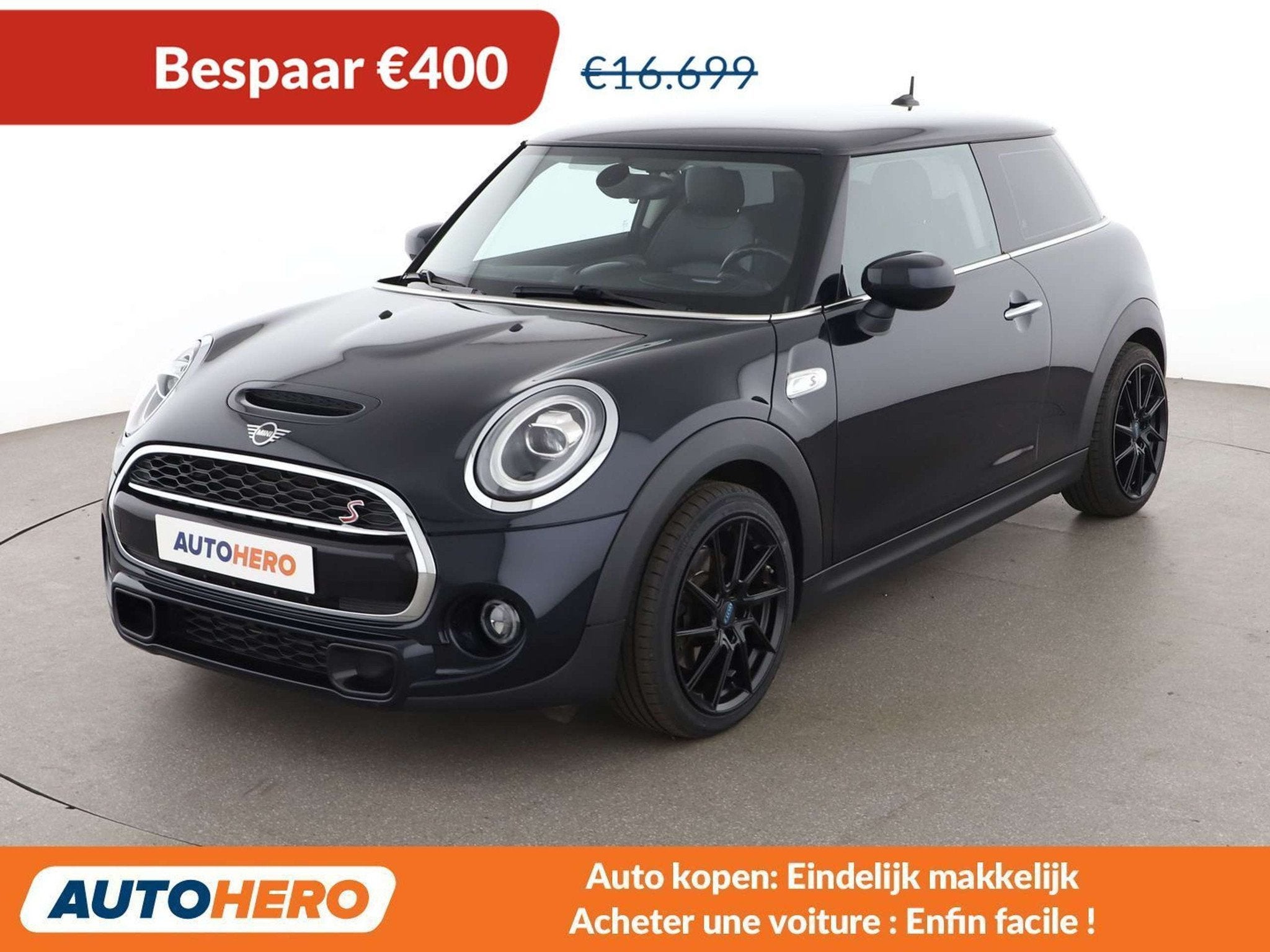MINI Cooper S Cooper S (bj 2019), Auto's, Voorwielaandrijving, Gebruikt, Zwart, Handgeschakeld