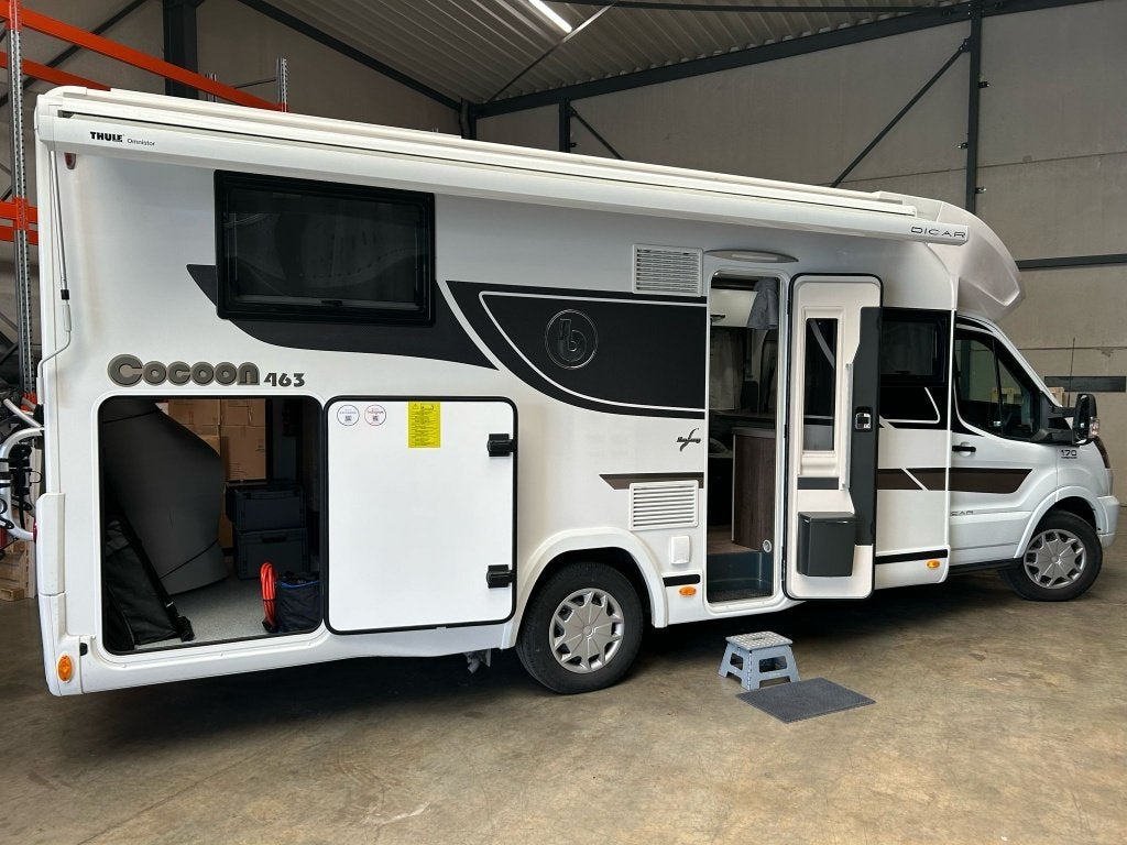 Mobilhome Benimar cocoon 463 FULL OPTION + inrichting twv 5k, Caravanes & Camping, Camping-cars, Jusqu'à 4, Entreprise, Ford, Réfrigérateur