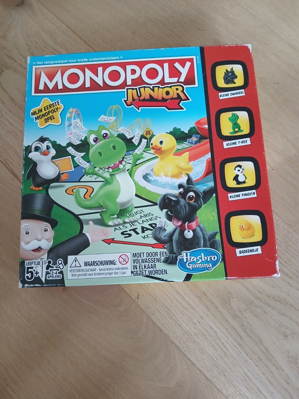 Monopoly Junior, Een of twee spelers, Ophalen, Gebruikt, Hasbro gaming