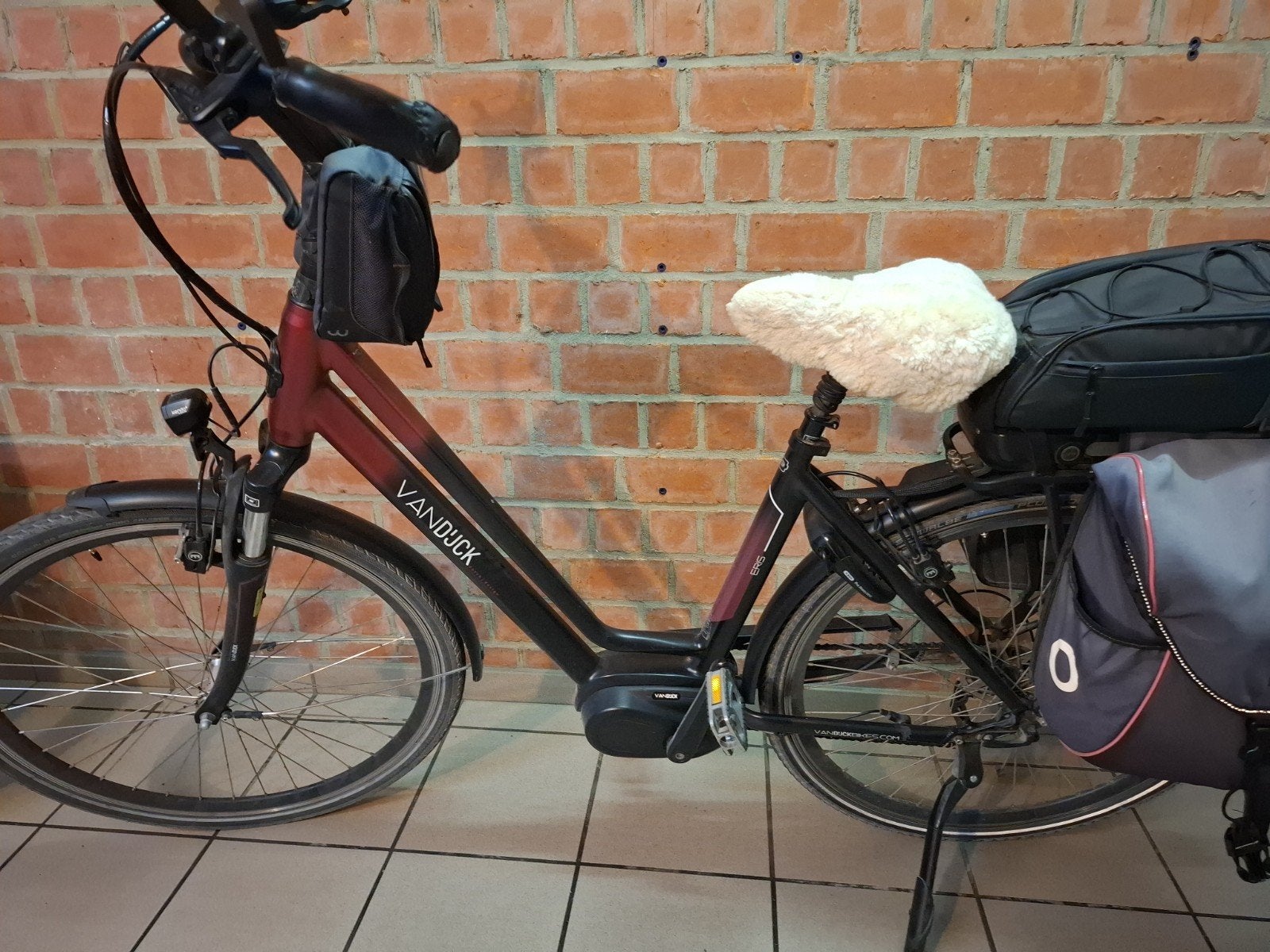 E bike dames fiets, Autres marques, 47 à 51 cm, 50 km par batterie ou plus, Enlèvement