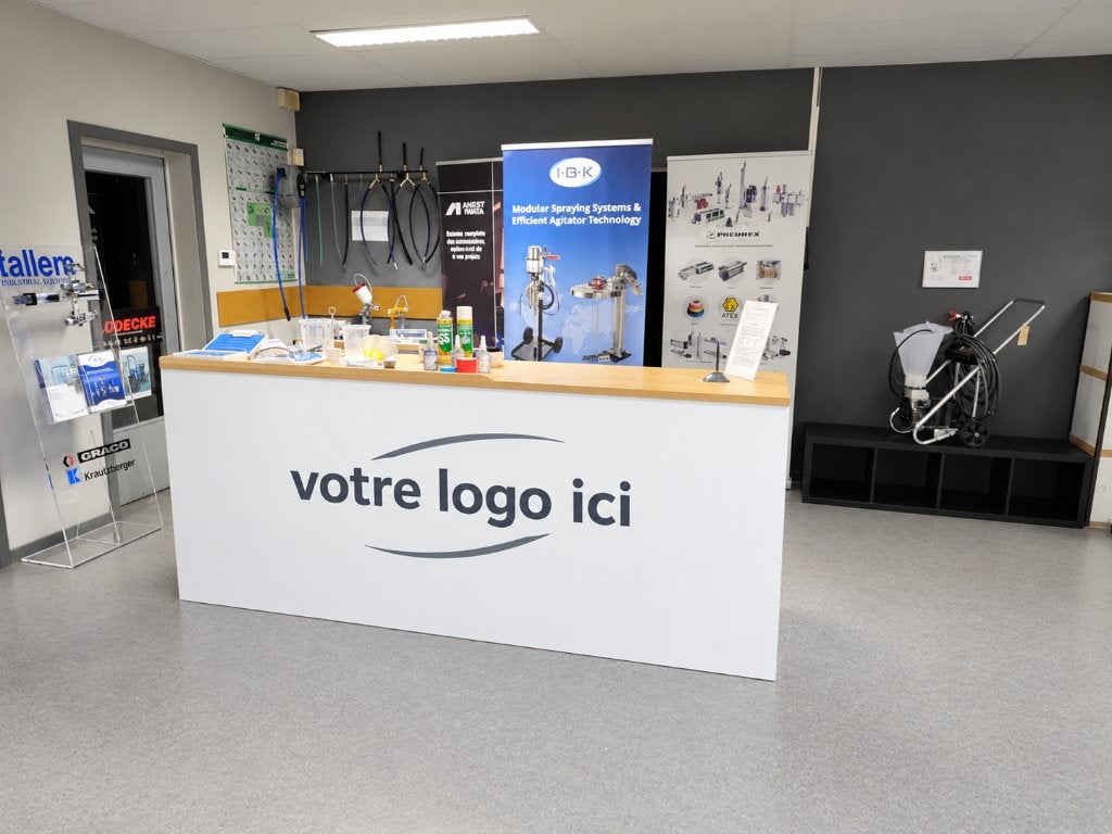 Comptoir de magasin (à repeindre), Enlèvement