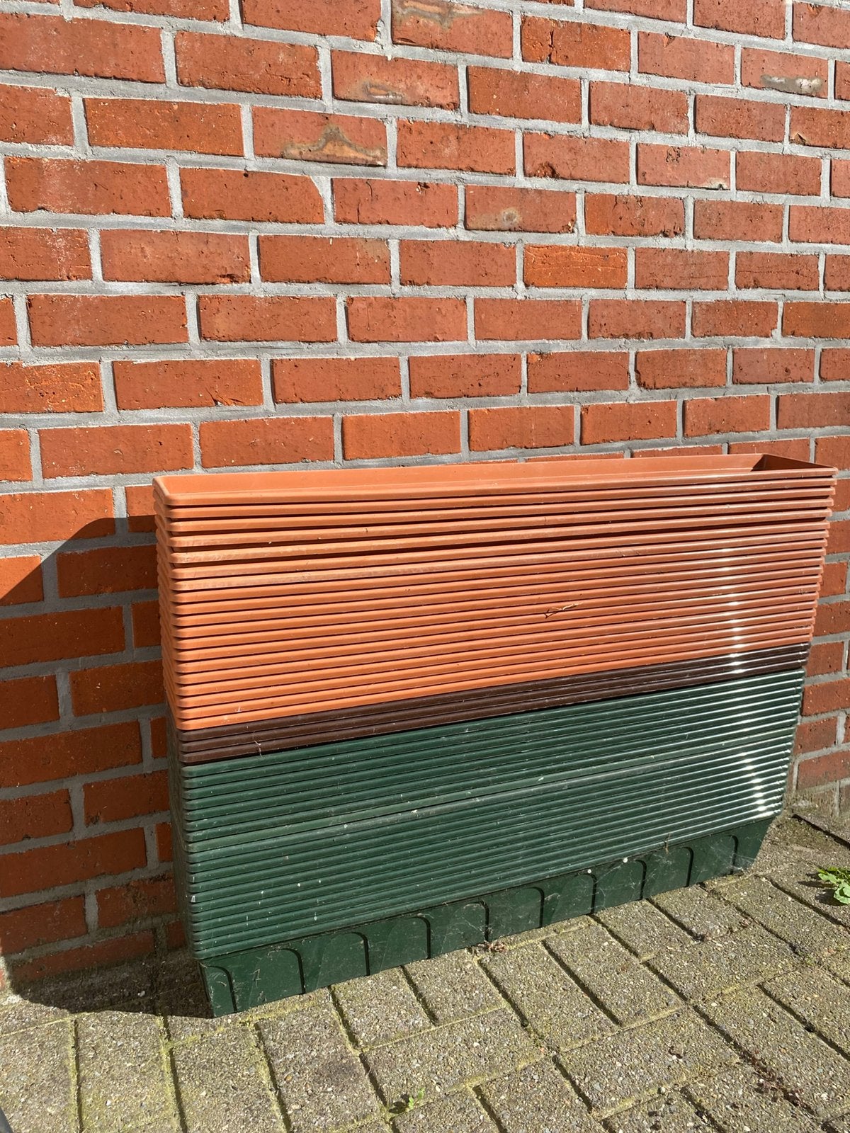 Bloembak 1meter 43 stuks, Tuin en Terras, Ophalen