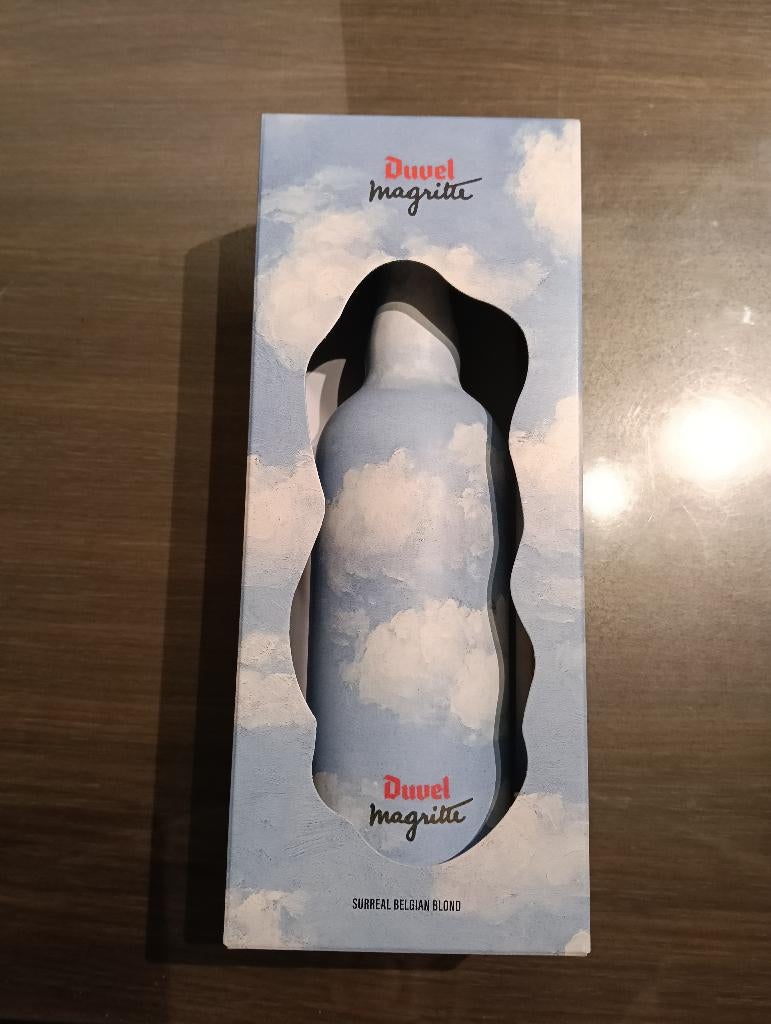 Duvel Magritte bier, Ophalen of Verzenden, Zo goed als nieuw, Flesje(s), Duvel