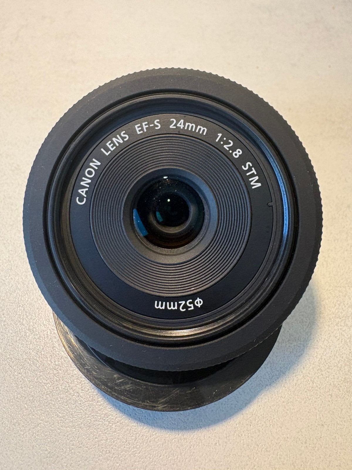 Canon EFS 24 mm f/2.8 STM, Autofocus, Comme neuf, Canon EF, Canon