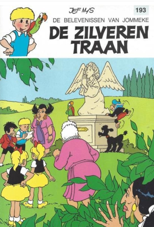 Jommeke 193: De zilveren traan, Eén stripboek, Ophalen of Verzenden, Zo goed als nieuw, Jef Nijs