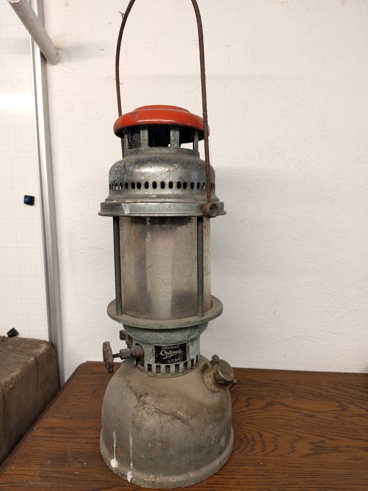 Optimus lamp kerosine/petroleum, Antiek en Kunst, Ophalen