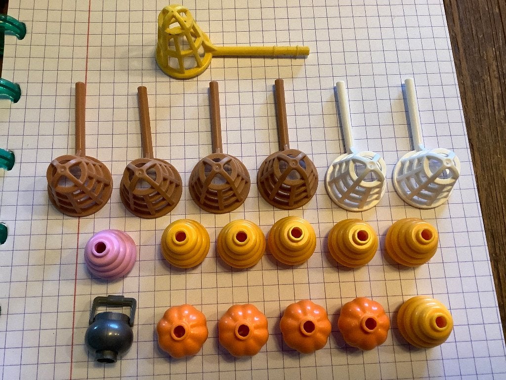 Lego attributen 19 stuks / 165-A2, Ophalen of Verzenden, Zo goed als nieuw, Losse stenen, Lego