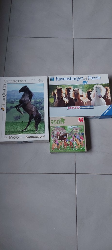 Puzzels 1000 stukjes ravensburger,clementoni,jumbo, Hobby en Vrije tijd, Ophalen, 500 t/m 1500 stukjes, Zo goed als nieuw, Legpuzzel