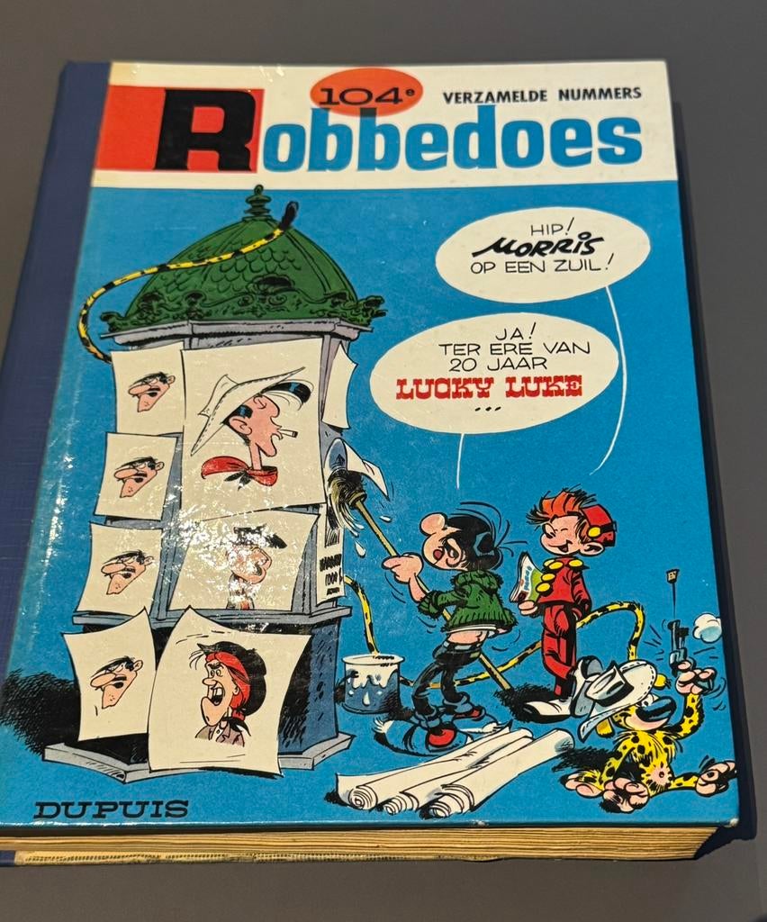 Robbedoes 104 verzamelde nummers (Dupuis), Boeken, Eén stripboek, Ophalen of Verzenden, Gelezen
