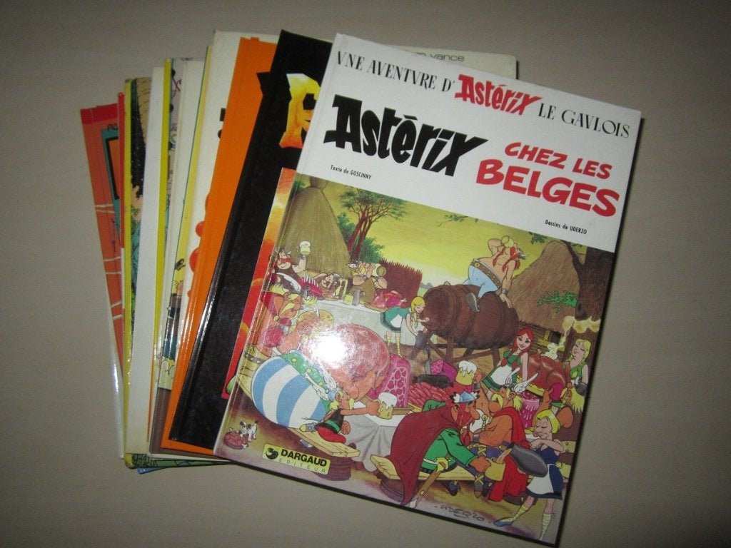 Lot (3) de bandes dessinées cartonnées - 20,00Eur, Livres, Plusieurs BD, Enlèvement ou Envoi, Utilisé, Divers auteurs