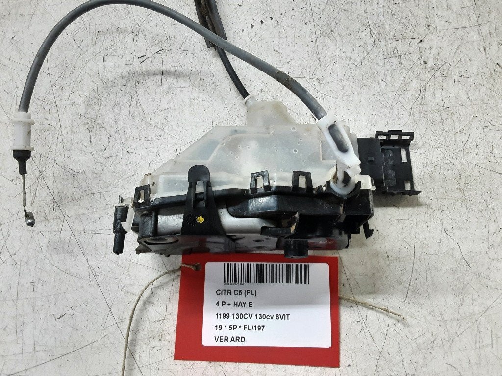 SERRURE DE PORTE ARRIÈRE DROITE Citroën (PSA169418), Autos : Pièces & Accessoires, Citroën, Kontakt-citroen@citroen.com, Utilisé