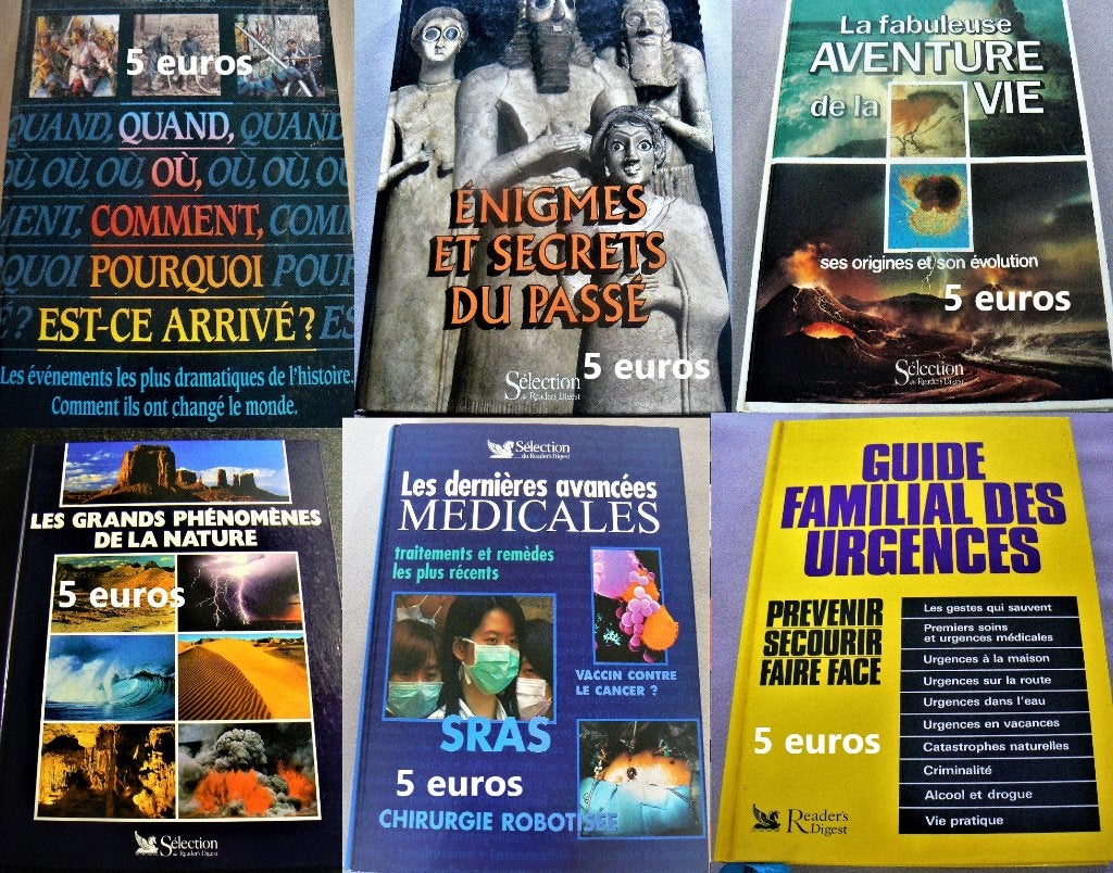 11 livres encyclopédies tous genres, Livres, Encyclopédies, Enlèvement ou Envoi, Comme neuf, Général, Tome à part