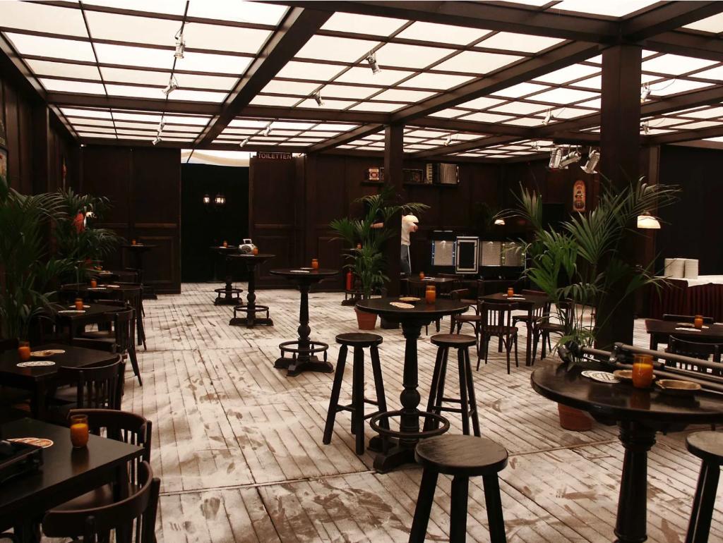 Volledig Demonteerbare Vintage Event Bar, Ophalen of Verzenden, Gebruikt