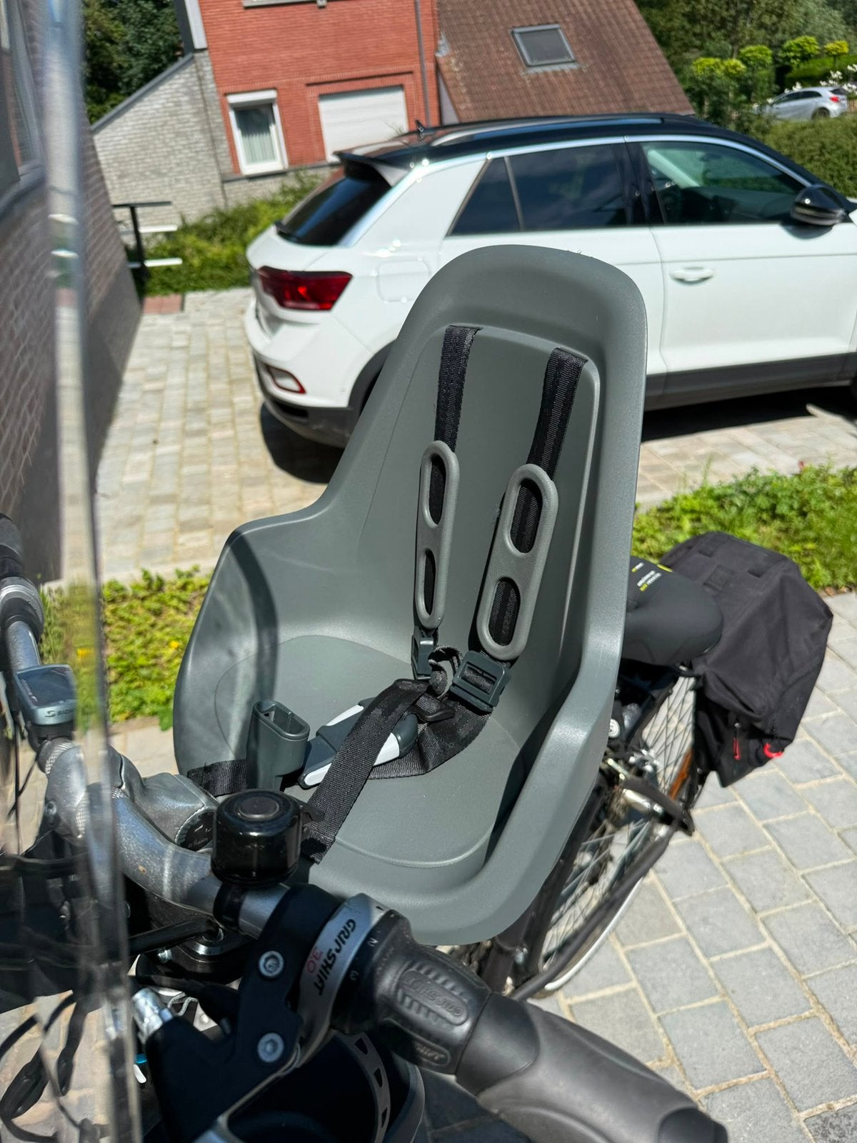 Siège enfant Bobike avec sangles et pare-brise, Enlèvement, Comme neuf