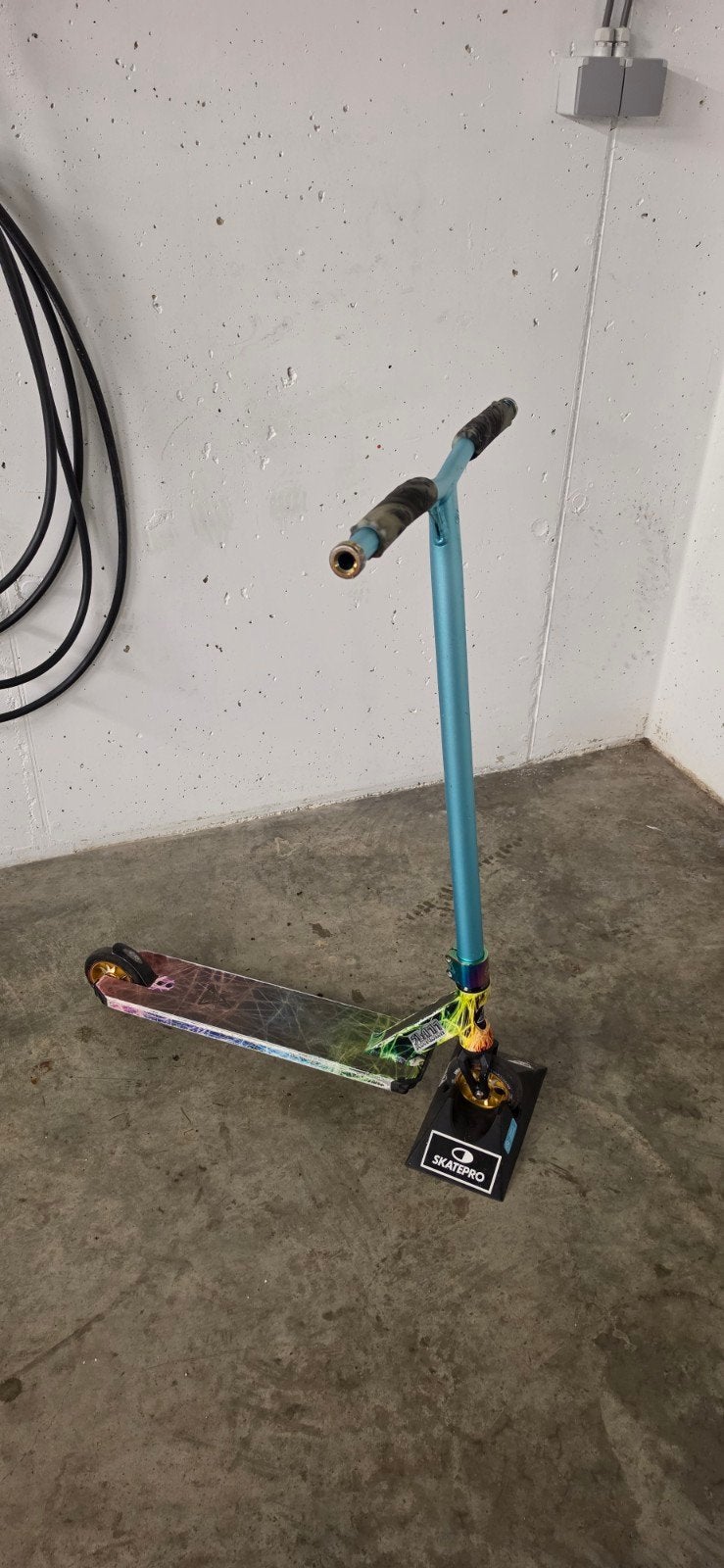 Slamm Stuntstep getuned, Fietsen en Brommers, Ophalen, Gebruikt, Overige typen, Slamm