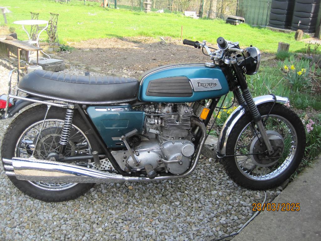 Triumph T150 drietand, Motoren, 750 cc, Gebruikt, 3 cilinders, Sport