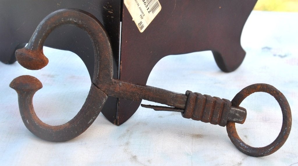 mouchette en fonte d'acier, Antiek en Kunst, Ophalen of Verzenden