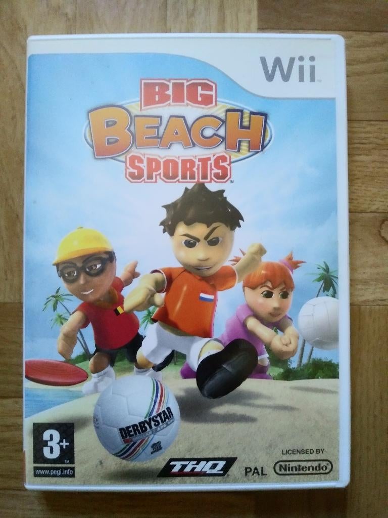 Big Beach Sports, spel voor Wii of Wii U, 2 spelers, Ophalen of Verzenden, Zo goed als nieuw, Vanaf 3 jaar