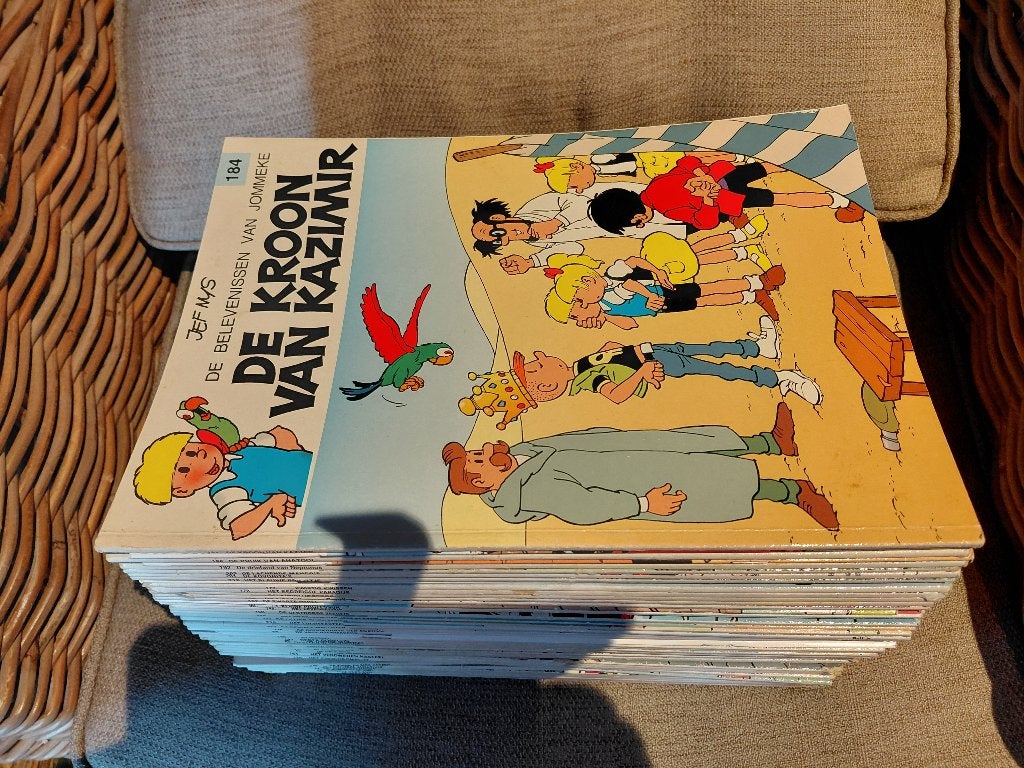 jommeke 103 st, Meerdere stripboeken, Ophalen of Verzenden, Gelezen