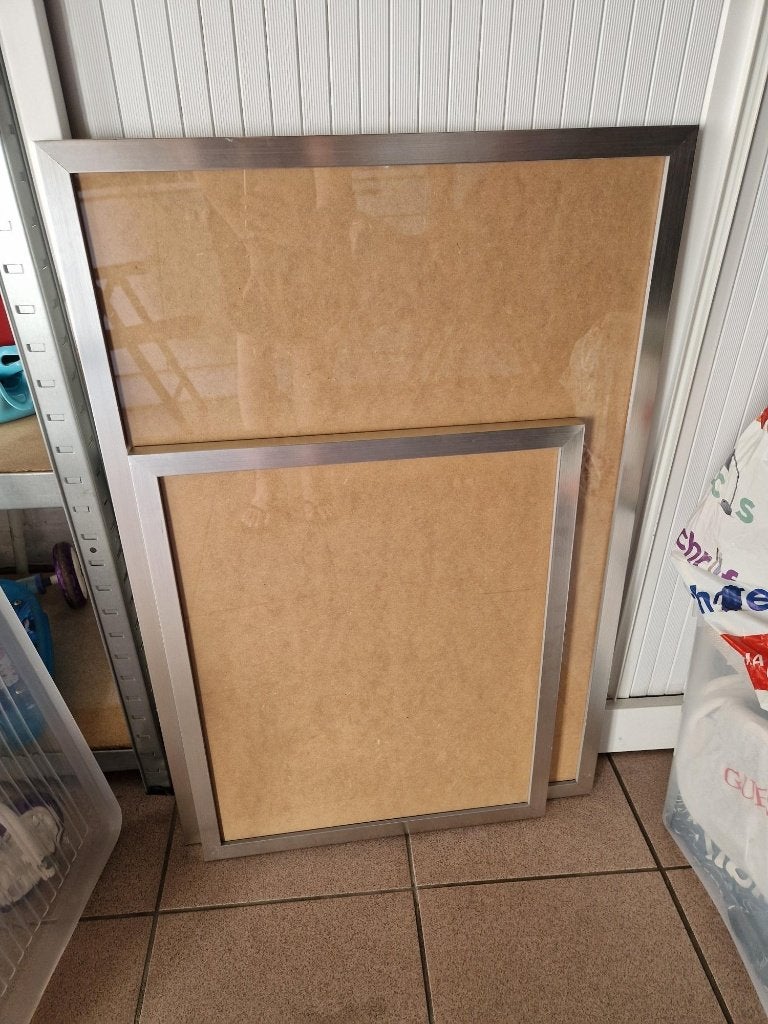1 grote kader 80x55 + 1 klein kader 55x45 gratis, Audio, Tv en Foto, Overige Audio, Tv en Foto, Ophalen, Gebruikt