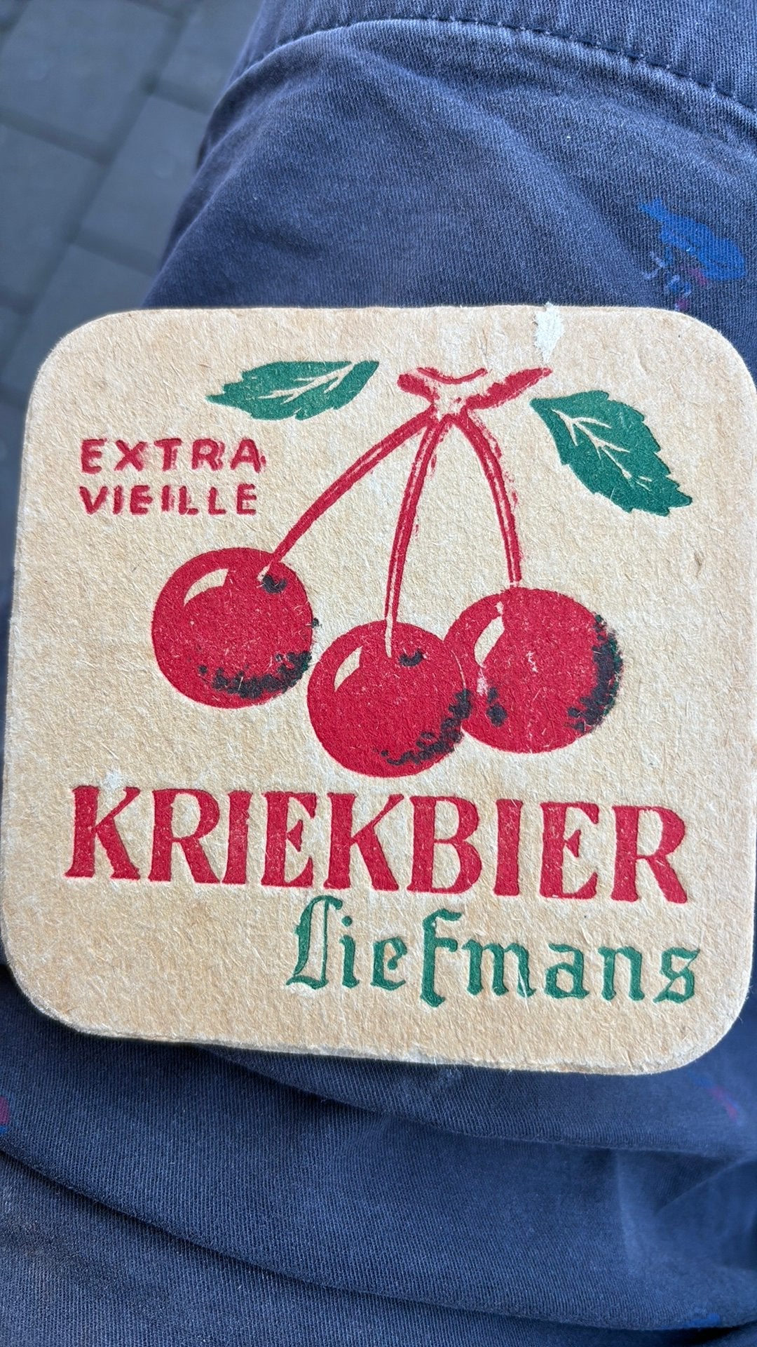 Bierkaartjes, Envoi, Utilisé