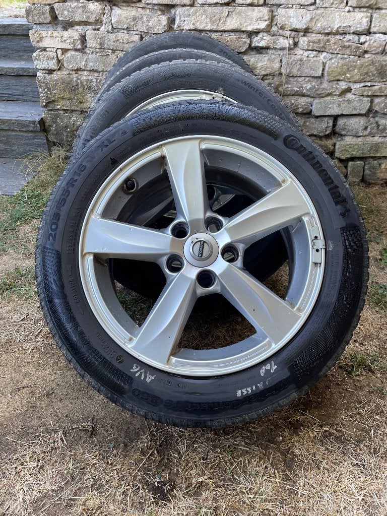 4 jantes alu pour Volvo V40, Auto-onderdelen, Banden en Velgen, Ophalen, Gebruikt, Velg(en), Personenwagen
