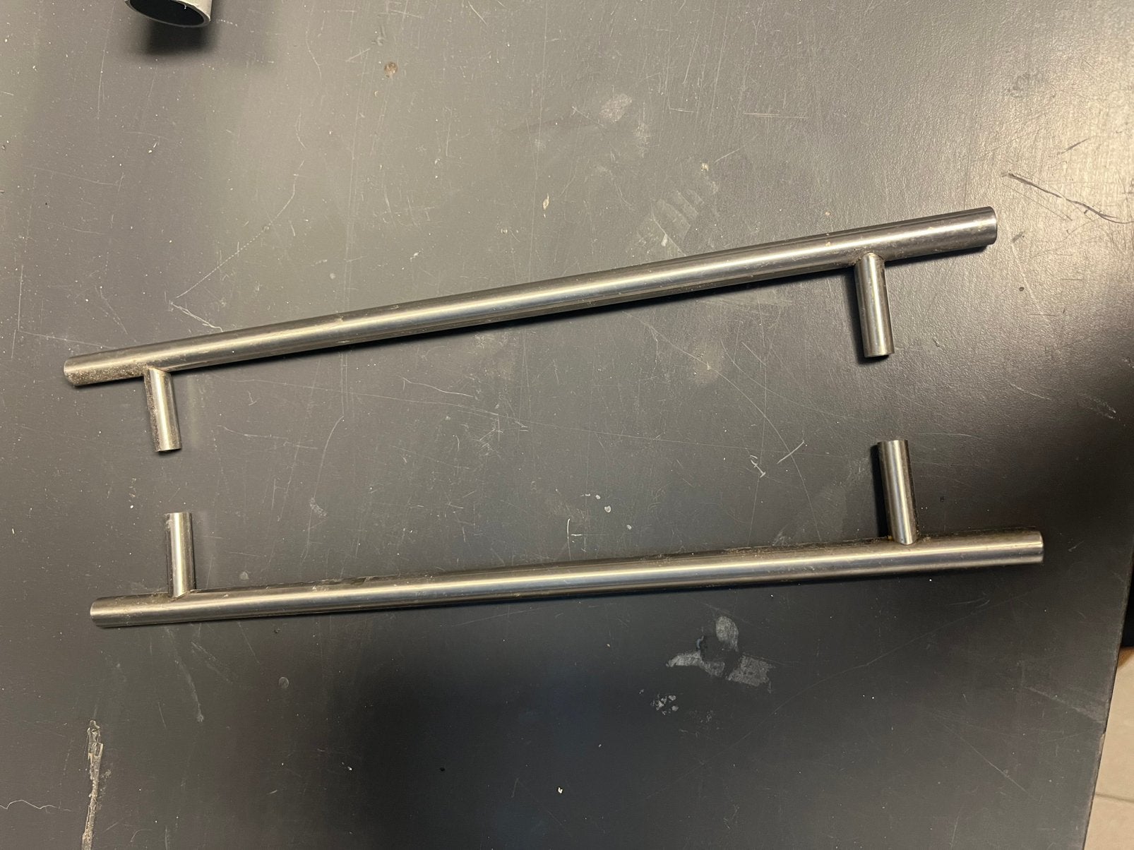 Deurgreep inox - deurtrekker inox, Doe-het-zelf en Bouw, Ophalen of Verzenden, Gebruikt, Inox, Klink of Kruk